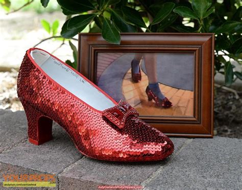 The Wizard of Oz Ruby Slippers replica movie costume