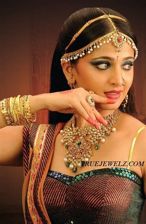 True Jewelz Anushka In Antique Gold Jewellery