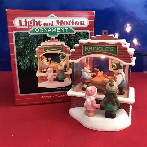 Hallmark Keepsake Magic Ornament Kringles Toy Shop 1987