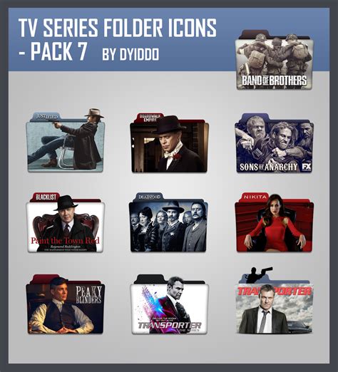 TV Series Folder Icon - Pack 7 by DYIDDO on DeviantArt