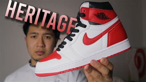 Air Jordan 1 Heritage Review In Under 3 Minutes Youtube