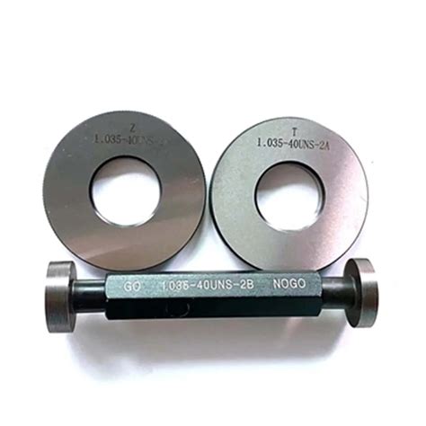 Pc Uns Wj Sm Thread Plug Ring Gauge Outside