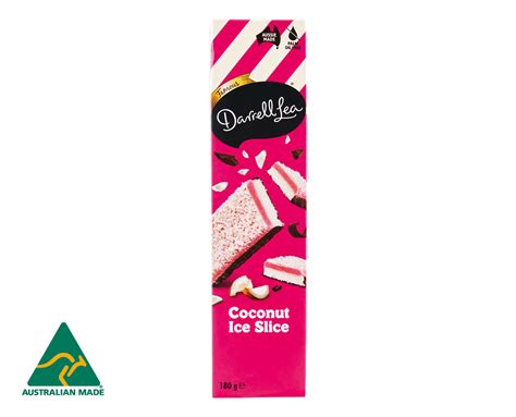 Darrell Lea Coconut Ice Slice 180g