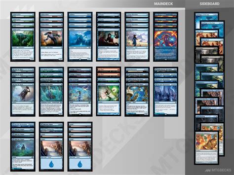 Mtg Modern Mono Blue Tempo Top Decks Mtg Decks