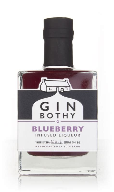 Gin Bothy Blueberry Liqueur 50cl Master Of Malt