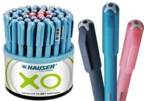 Blue Plastic Hauser Xo Ball Pen 50 For Writing At Rs 449 Pack In Jammu