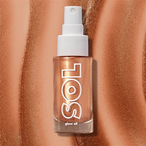 Colourpop SOL Mini Glow Oil Shimmering Dry Oil Body Oil Authentic On