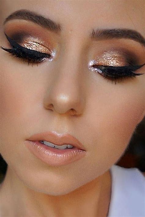 Charming Rose Gold Makeup Looks From Day To Night See More