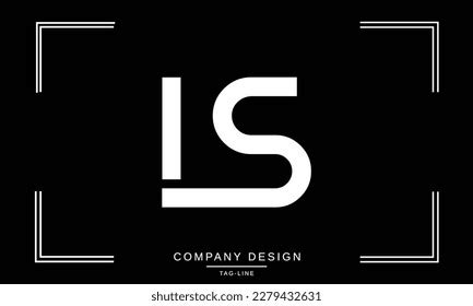 Sl Ls Abstract Letters Logo Monogram Stock Vector Royalty Free