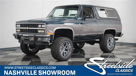 1991 Chevrolet Blazer Classic Cars For Sale Streetside Classics