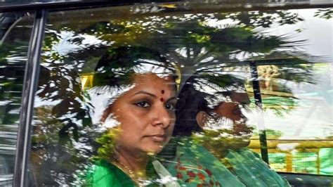 K Kavitha In Ed Custody Arrested By Cbi From Tihar In Delhi Excise