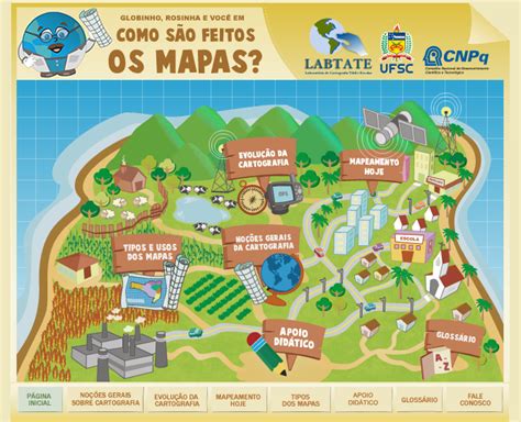 a nossa Geografia Como são feitos os mapas