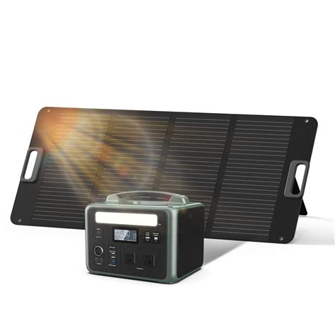 Ampace Solar Generator P Portable Power Station Vintage Brown