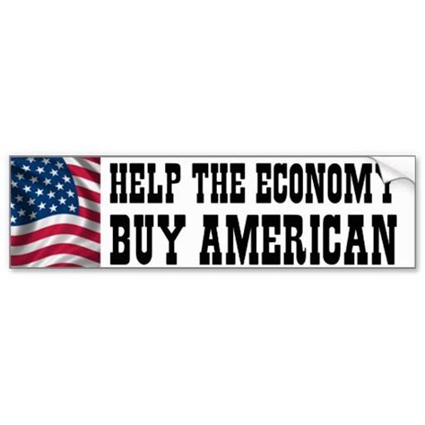 Help The Economy Bumper Sticker Bumper Stickers Bumpers