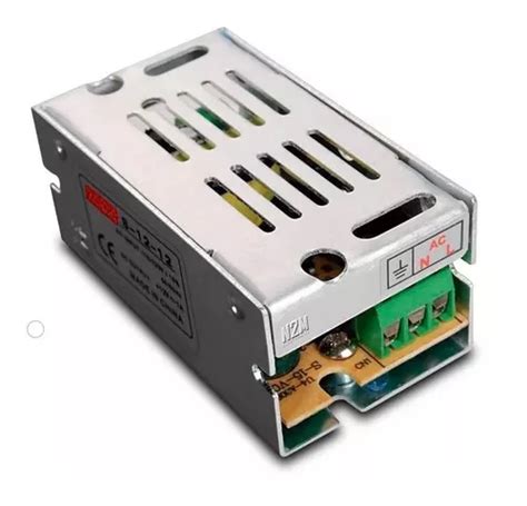 Fuente V A Metalica Regulada Switching Tira Led Cctv Mercado Libre