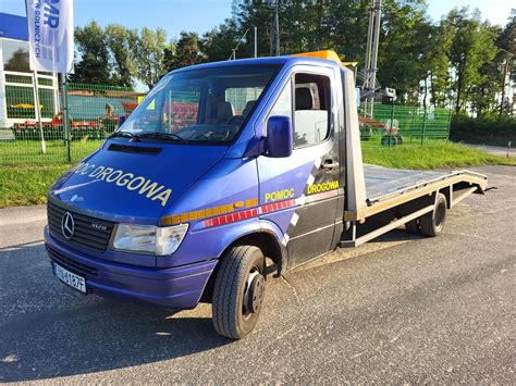 Mercedes Sprinter Bli Niak D Laweta Autolaweta Pomoc Drogowa