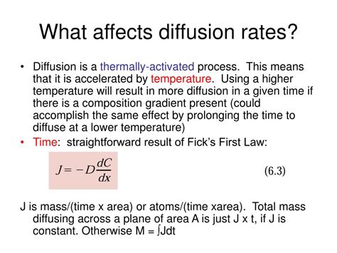 How Does Temp Affect Diffusion