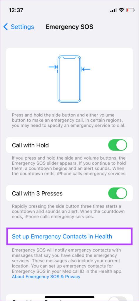 Como Configurar E Usar O Recurso Sos De Emerg Ncia No Iphone Moyens I O