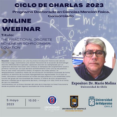 Ciclo De Charlas En F Sica Facultad De Ciencias De La