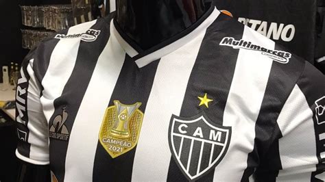 Atl Tico Mg Prepara Camisa Para A Supercopa Patch De Campe O