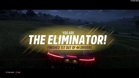 Forza Horizon 5 The Eliminator Centenario 7 Eliminations With