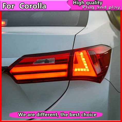 Car Styling Tail Lights For Toyota Corolla Altis Taillights