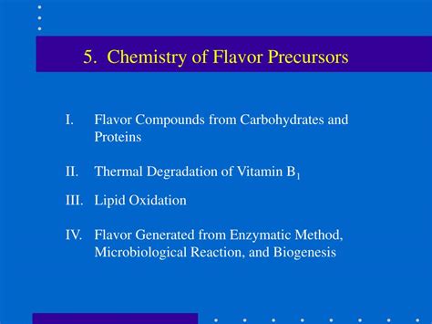 PPT - Flavor Chemistry 820 PowerPoint Presentation, free download - ID ...