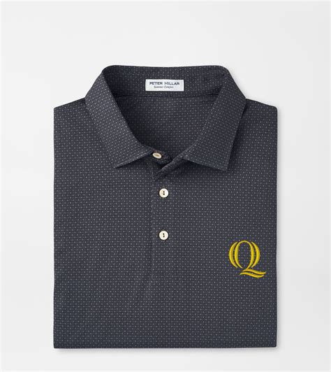 Quinnipiac Tesseract Performance Jersey Polo Men S Collegiate Apparel