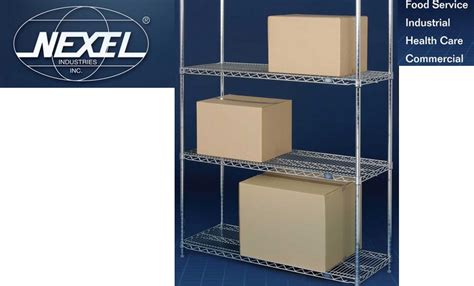 Nexel-Wire-Shelving, Wire Shelving, Chrome Wire Shelving, Nexel ...