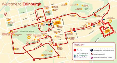 Edinburgh Attractions Map PDF - FREE Printable Tourist Map Edinburgh ...