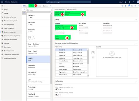 D Hr Benefits Management Step Coverage Options And Payment