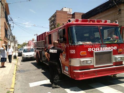 Se incendió una vivienda en Barrio Sur