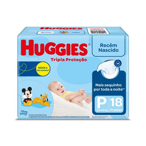 Fralda Huggies Tripla Prote O Jumbinho P Unidades Panvel