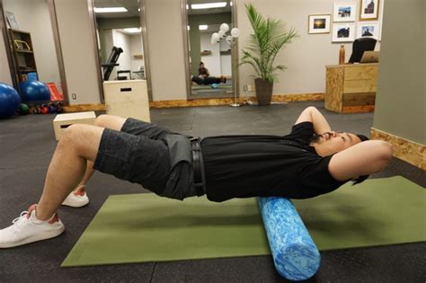 Foam Roller Thoracic Spine - Zen Physiotherapy