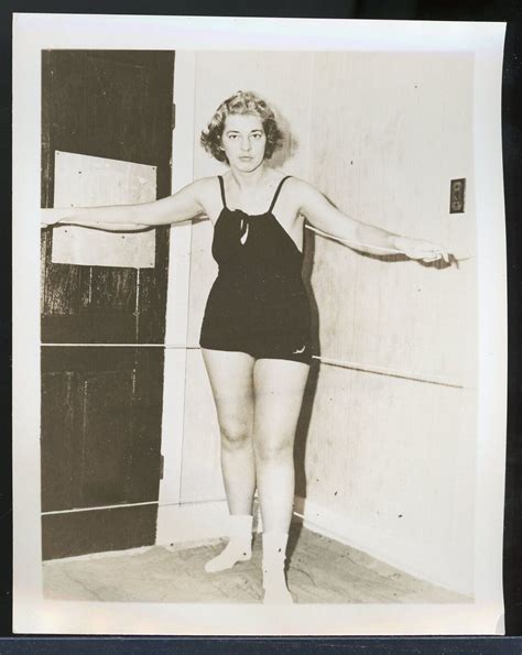 1950s Original 4 x 5 Female Wrestler Photo On the Ropes in the ...