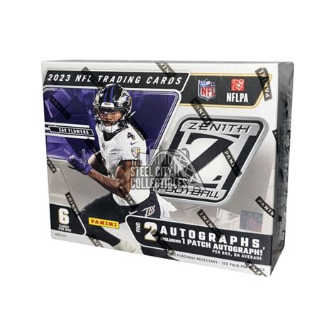 Panini Zenith Football Hobby Box Steel City Collectibles