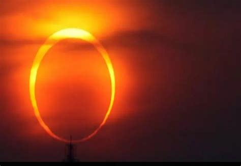 Eclips Inelar De Soare Pe Octombrie Ce Este Inelul De Foc I