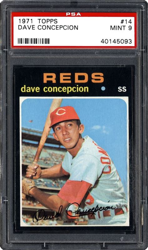 Auction Prices Realized Baseball Cards 1971 Topps Dave Concepcion