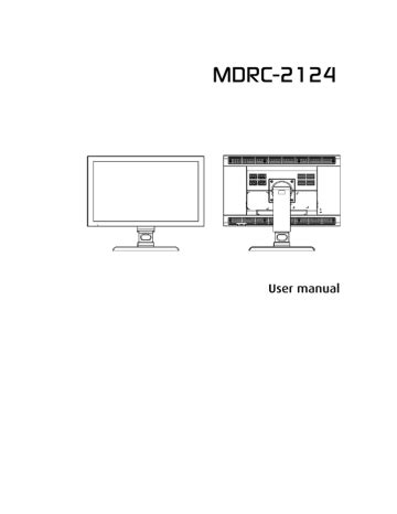 Barco MDRC-2124 User manual | Manualzz