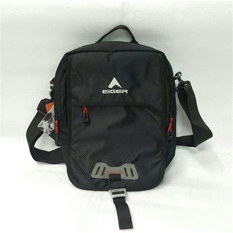 Jual TAS SELEMPANG EIGER T SHOULDER BAG ORIGINAL BLACK Di Lapak Affan