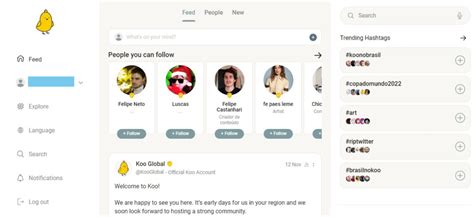 O Que é Koo Entenda Como Funciona A Rede Social Rival Do Twitter