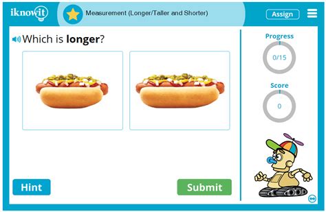 Interactive Math Lesson | Measuring Longer and Shorter