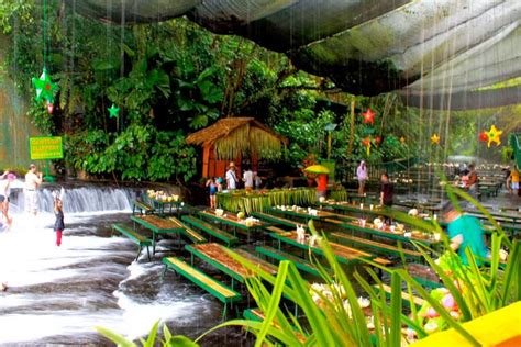 Waterfall Restaurant Villa Escudero, Philippines