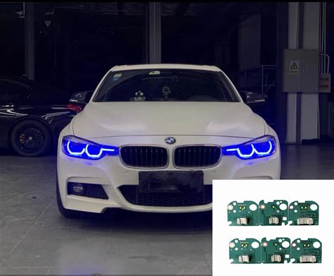 Blue Angel Eyes Drl Daylight Led Boards For Bmw F30 F31 F35 Adaptive Led Headlight Multicolor