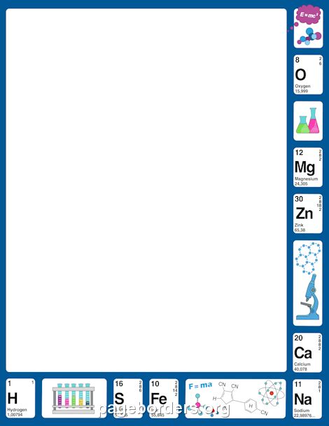 Science Border Science Week Science Words Science Themes Science Chemistry Physical Science