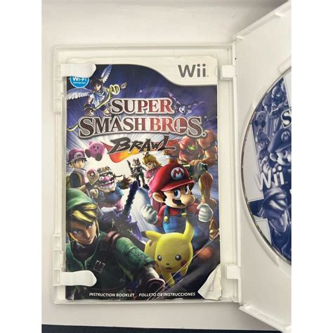 Super Smash Bros Brawl Nintendo Wii Cib Complete W Manual Tested