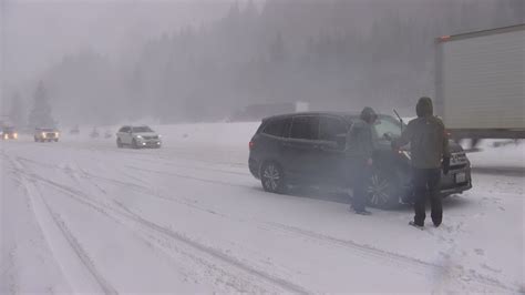 I-90 reopens following avalanche control, winter weather conditions ...