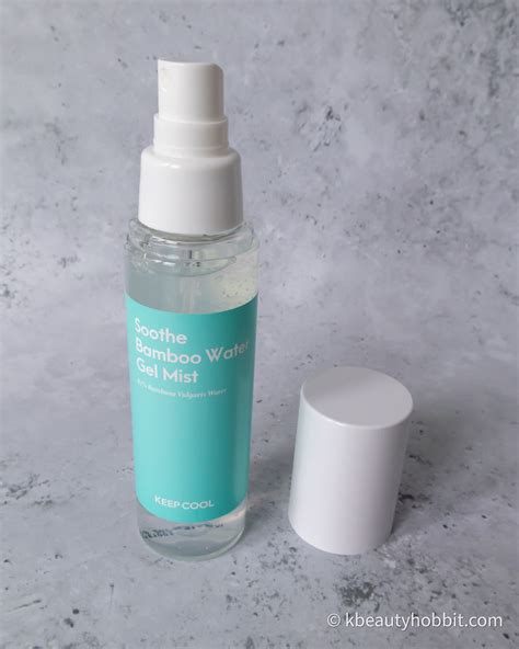 KEEP COOL Soothe Bamboo Water Gel Mist Review