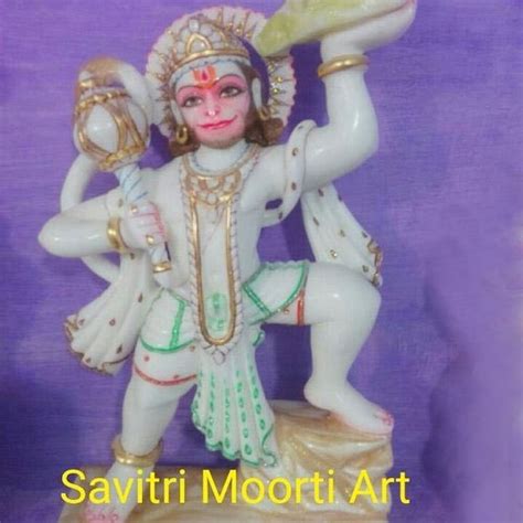 White Marble Lord Hanuman Statue For Worship Temple At Rs 17999 In Jaipur