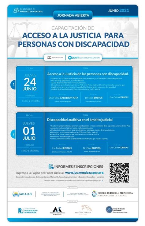 Acceso A La Justicia Para Personas Con Discapacidad Colegio De